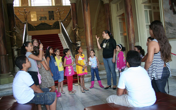 Palácio Olímpio Campos promove educação patrimonial através do projeto - Férias no Museu